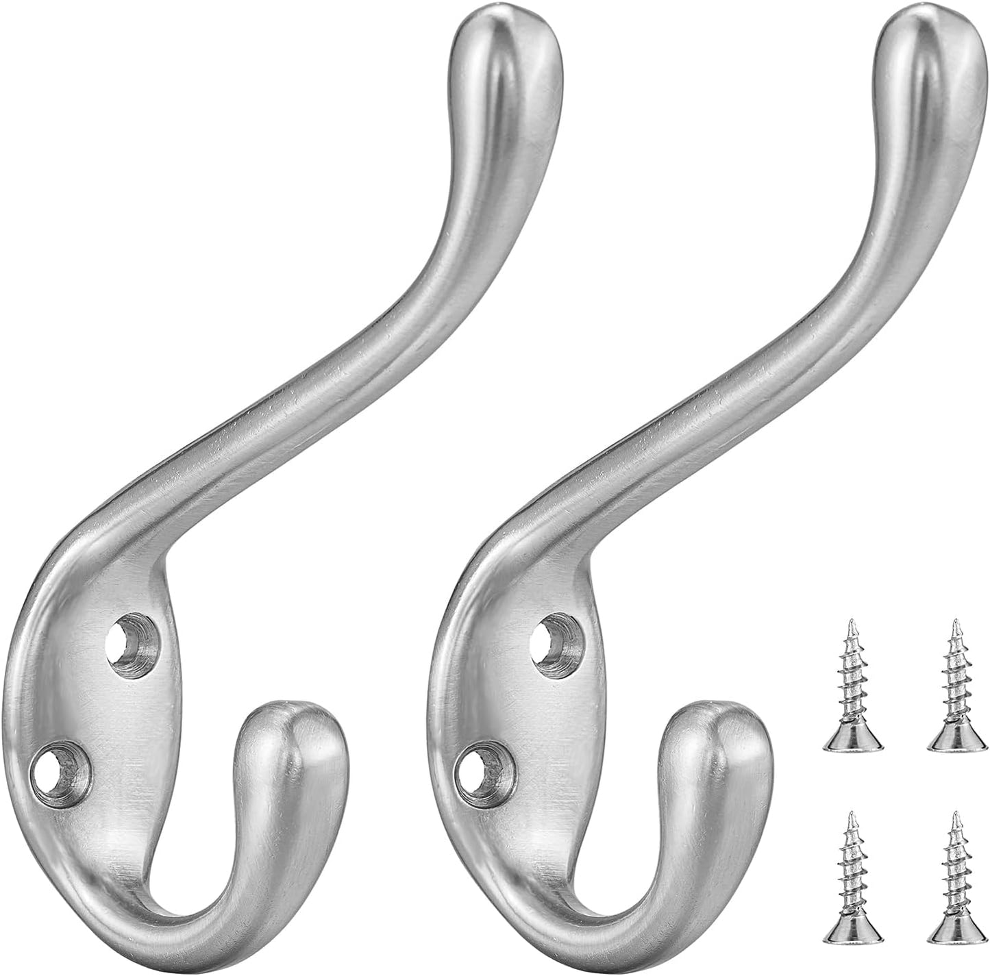 Heavy Duty Coat Hooks 10 Pack for Stylish Home Organization