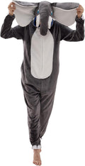 Adult Animal Onesie Pajamas for Cozy Halloween Lounging