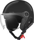Motorcycle Helmet DOT Certified for Men and Women - Retro Style