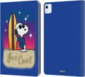 Peanuts Joe Cool Surf Snoopy Leather Wallet Case for iPad Air 11