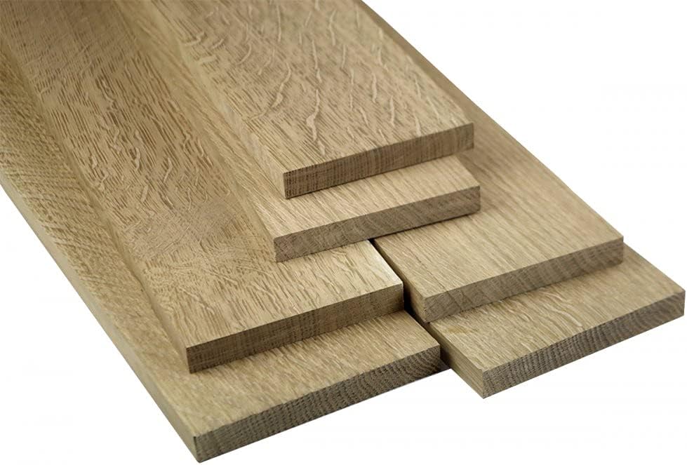 Quarter Sawn White Oak Boards - Perfect for Your Projects