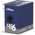 CAT6 Ethernet Cable 1000ft - Solid Bare Copper, 550MHz Performance