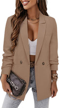 CRAZY GRID Women Business Casual Blazer Jacket - Polished All-Day look