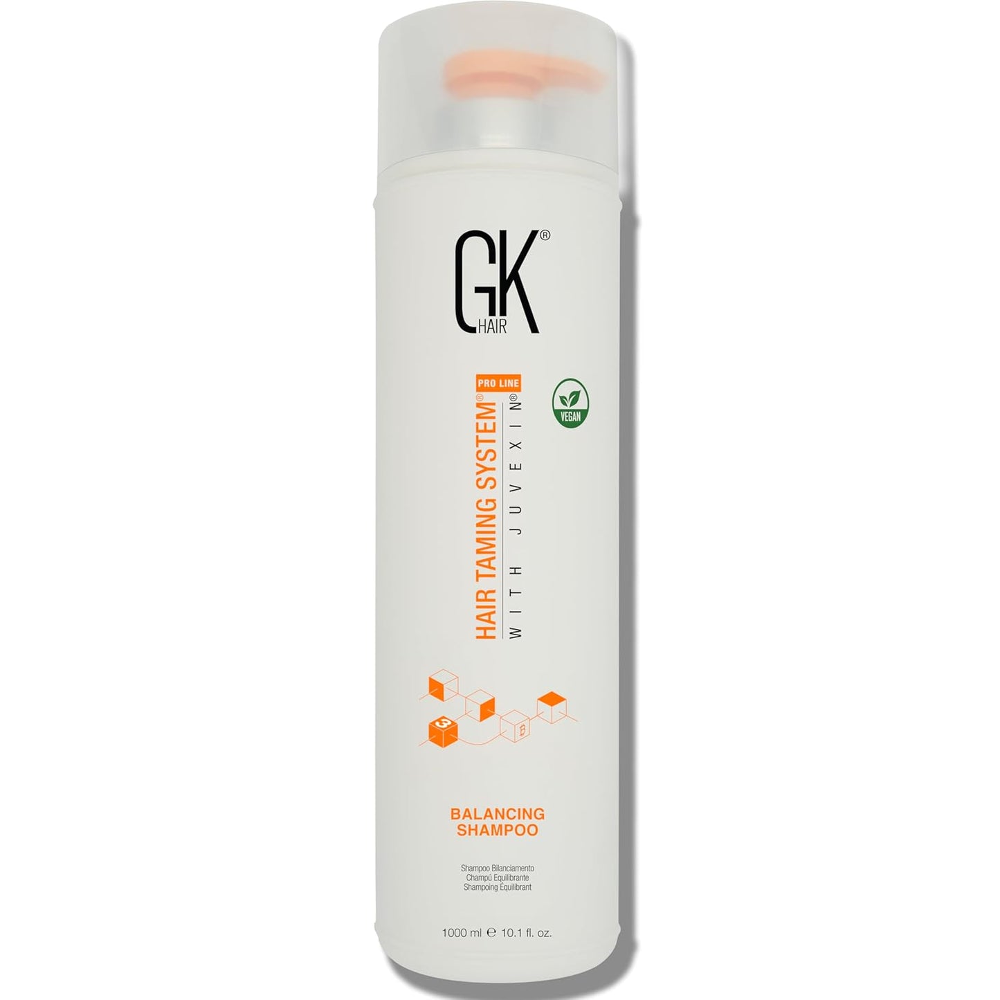 GK HAIR Balancing Shampoo for Oily Flaky Itchy Scalp Care