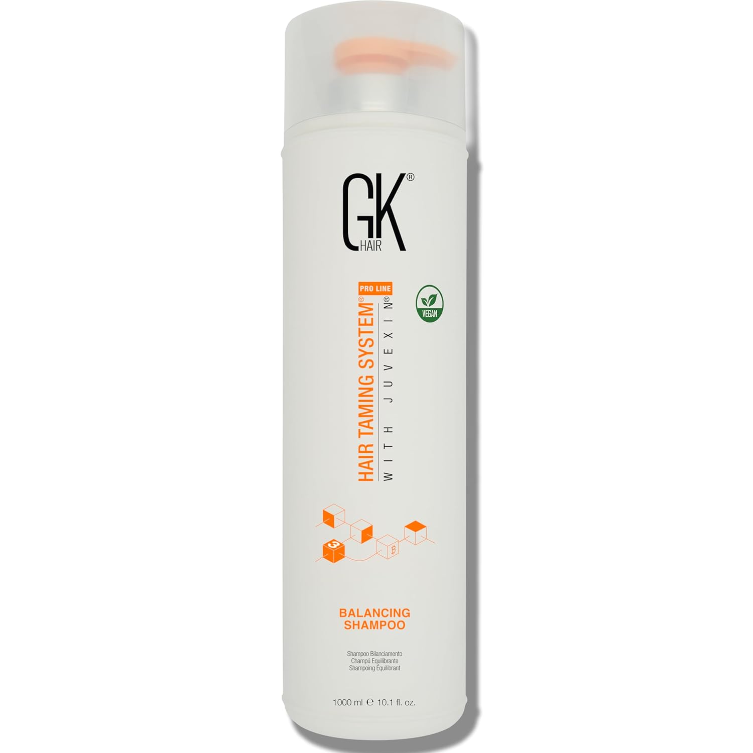 GK HAIR Balancing Shampoo for Oily Flaky Itchy Scalp Care