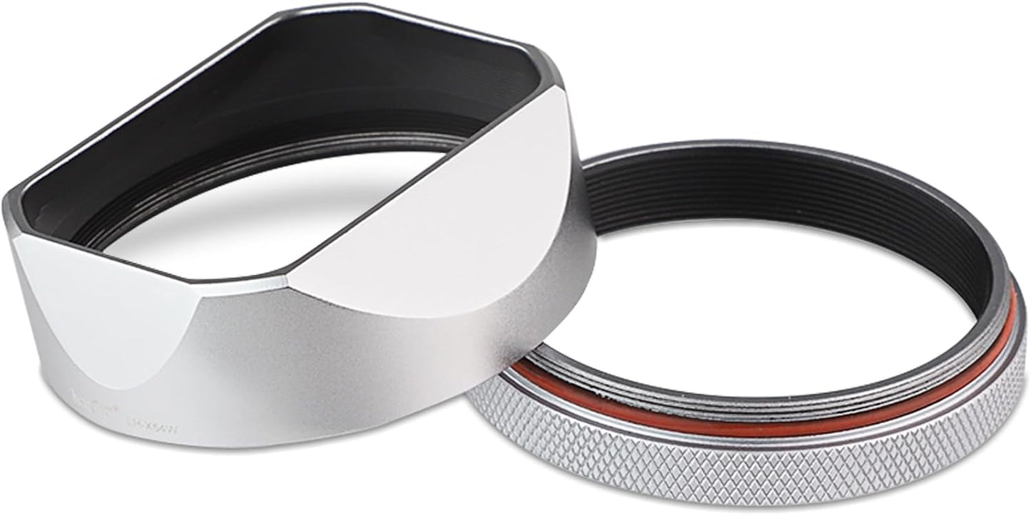 X100VI Square Metal Lens Hood for Fujifilm X100VI Camera