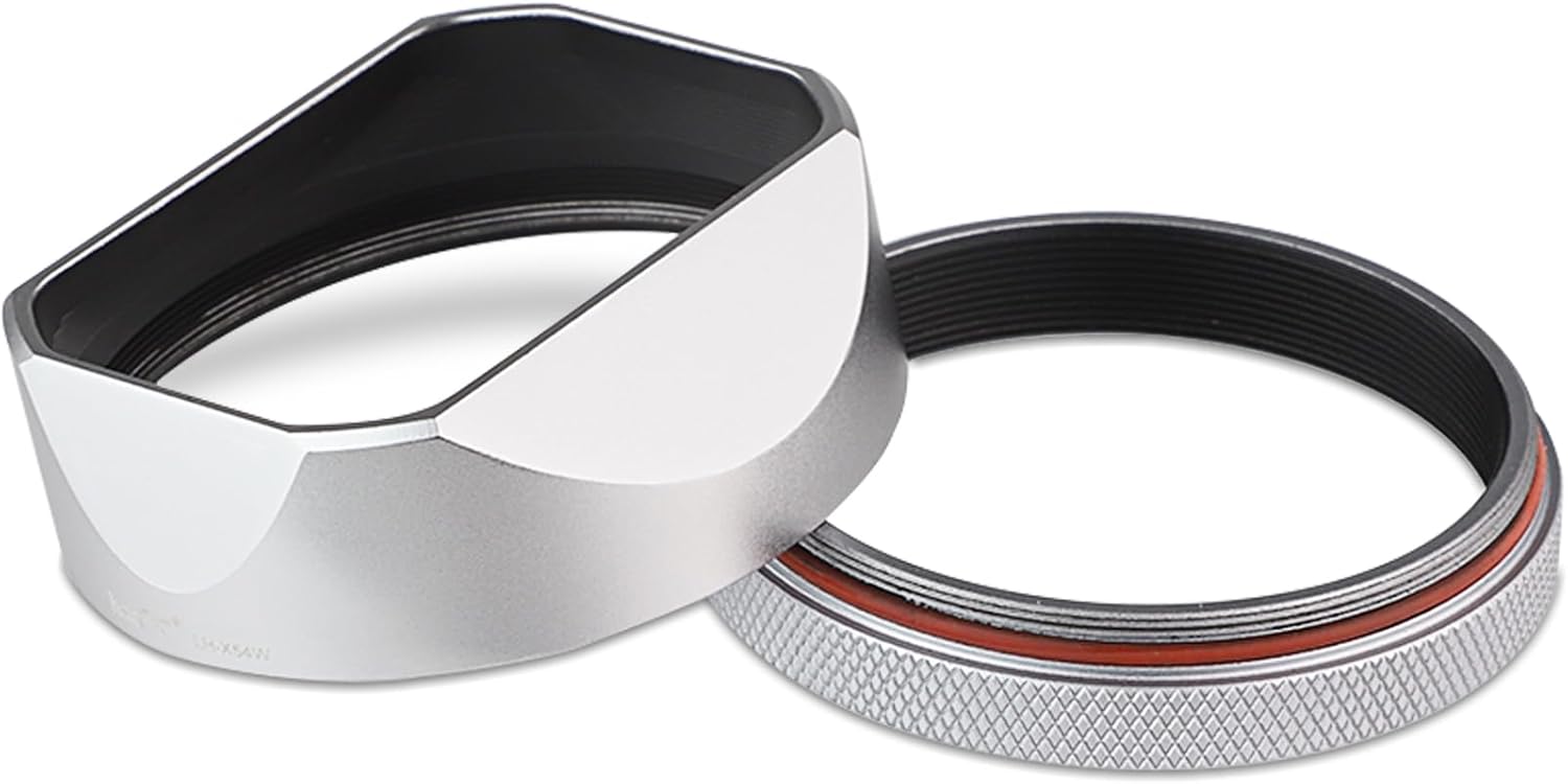 X100VI Square Metal Lens Hood for Fujifilm X100VI Camera