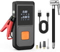 Portable Jump Starter with Tire Inflator - On-The-Go Power