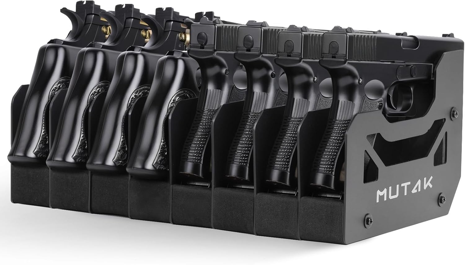 Mutak Soft Foam Pistol Rack for Gun Safe and Cabinet