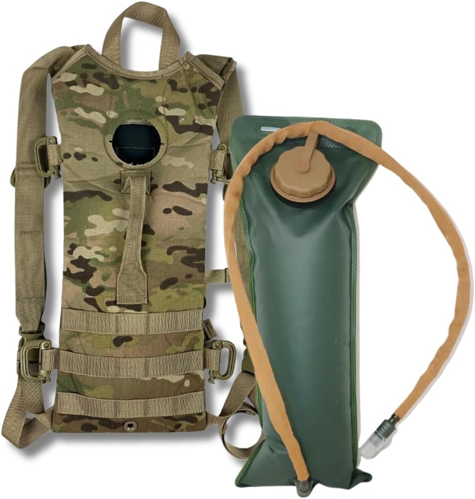 Genuine US Military GI MOLLE Hydration Carrier with 100 Oz Bladder