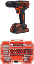 BLACK+DECKER 20V MAX Lithium Drill/Driver with 42-Piece Bit Set