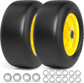 11x6.00-5 Flat Free Lawn Mower Tires for Zero Turn Mowers