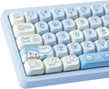 Hyekit PBT Keycaps MOA Profile 145 Keys - Cute Baby Cat Set