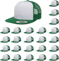 Yupoong 5-Panel Classic Trucker Cap - Structured Snapback Comfort