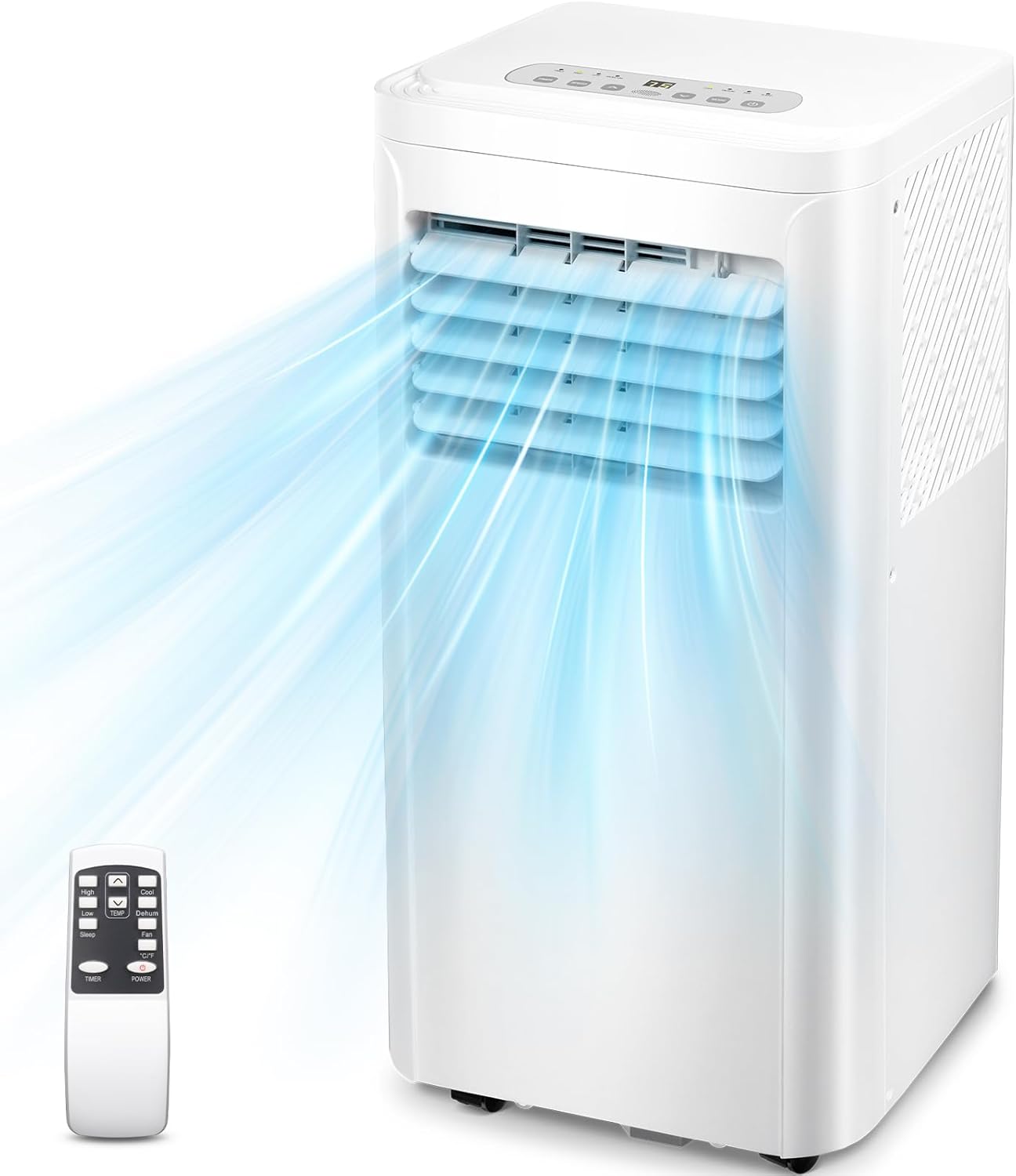 Efficient 10000 BTU Portable AC - Cool 400 Sq. Ft