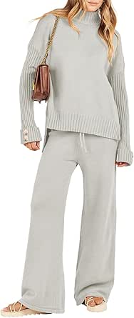 Caracilia Women's Two Piece Outfits for Cozy Fall Lounging