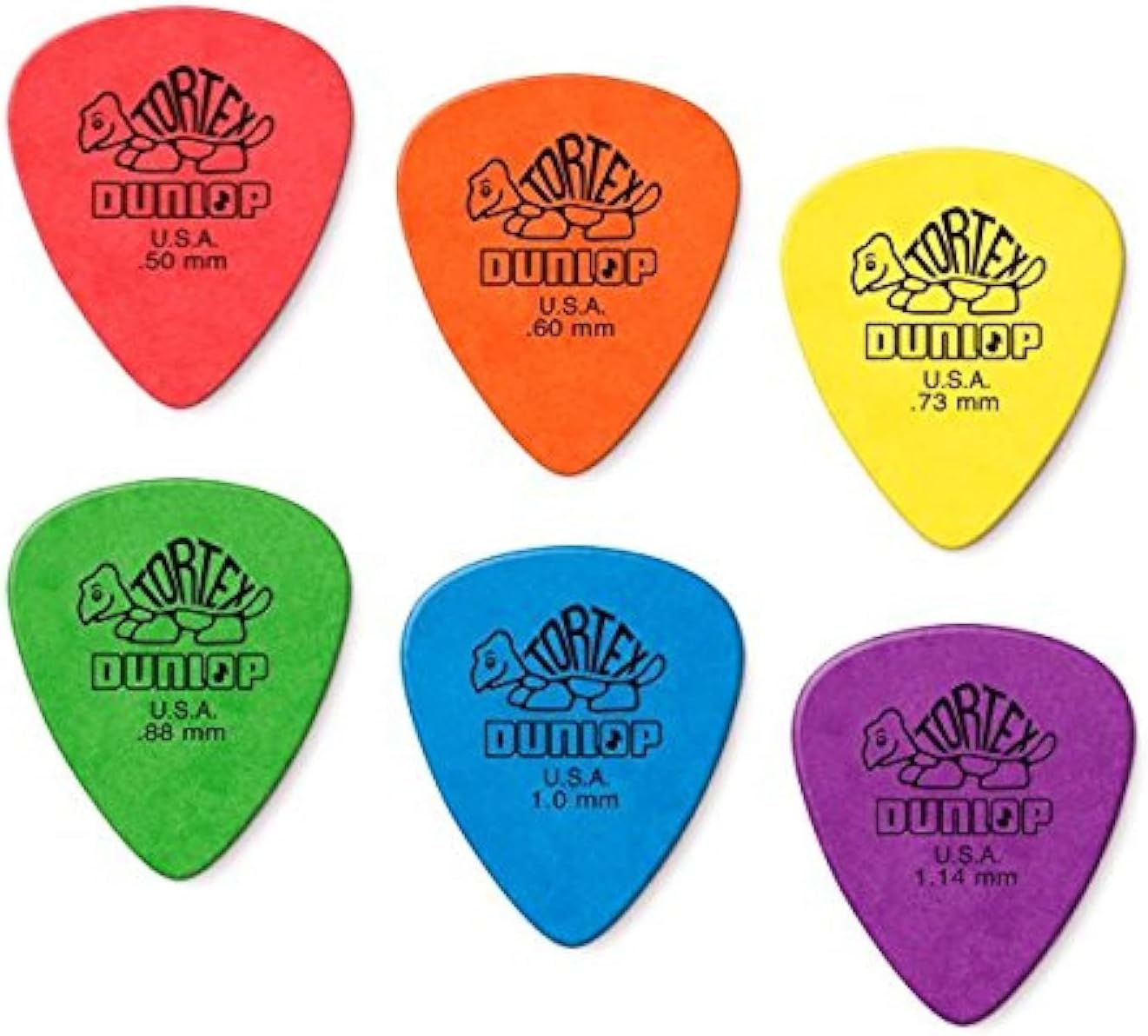 Dunlop Tortex Variety Mix Pack - 12 Picks for Precision