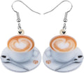 Sweet Coffee Mug Earrings - LONYOO