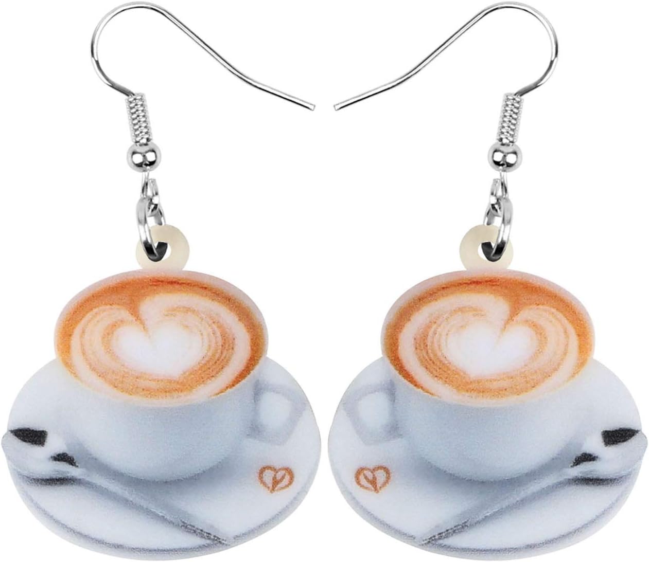 Sweet Coffee Mug Earrings - LONYOO