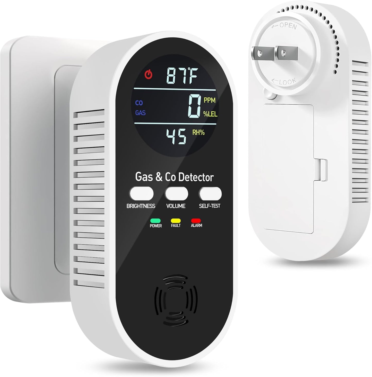 5-in-1 Carbon Monoxide Detectors for Home and Travel Safety