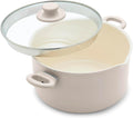 GreenLife 6QT Ceramic Nonstick Stockpot - Healthy, Easy-Clean Cookware