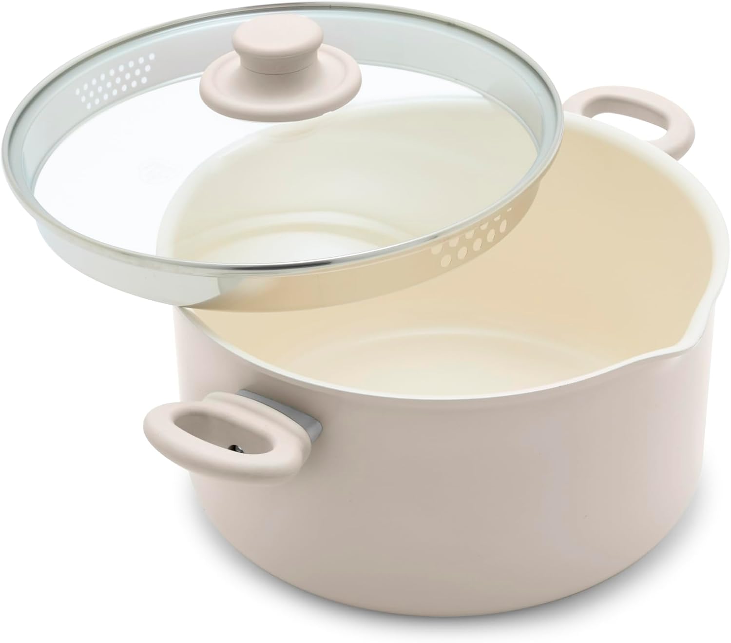 GreenLife 6QT Ceramic Nonstick Stockpot for Healthy Cooking
