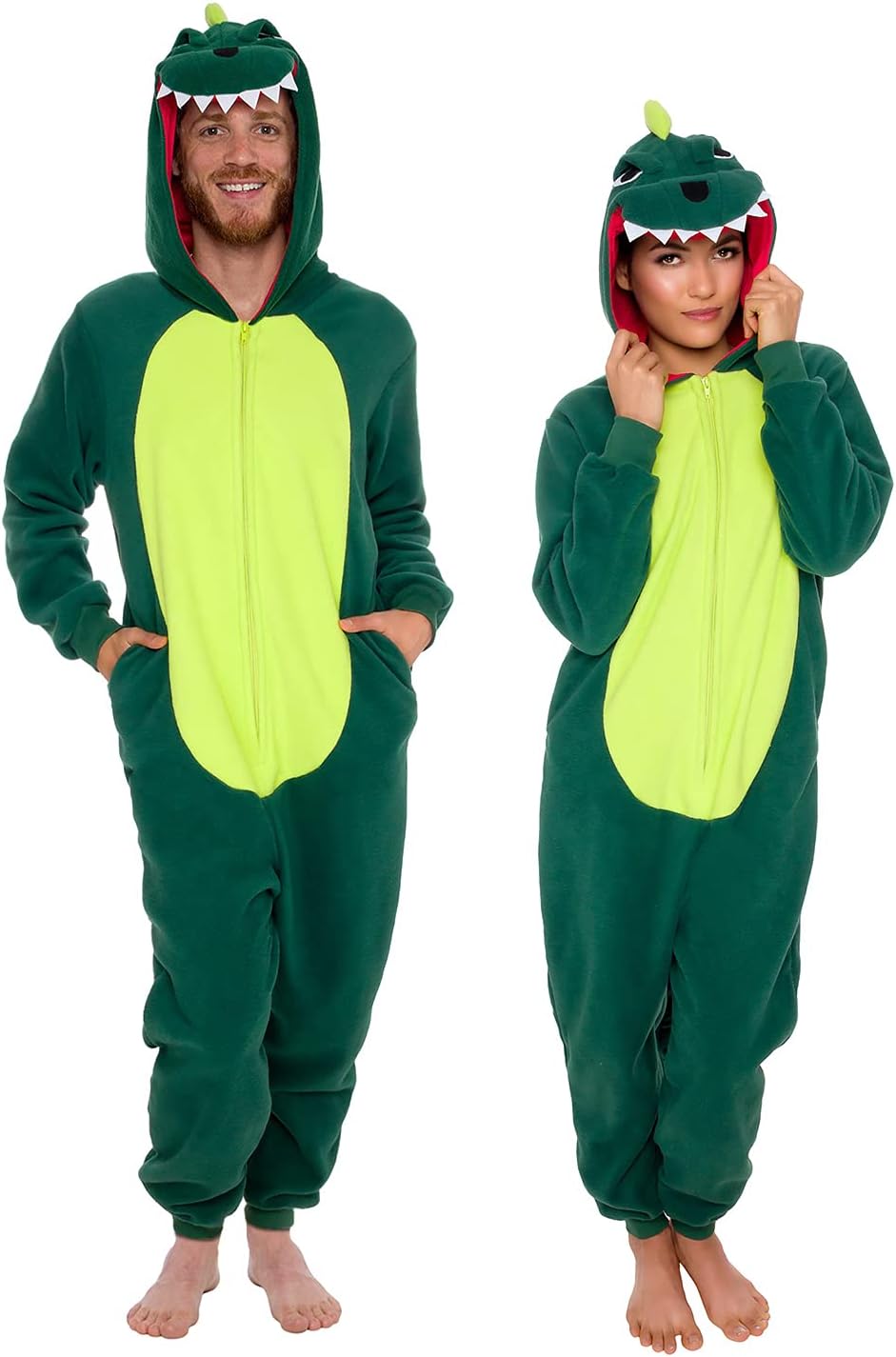 Funziez Slim Fit Adult Onesie - Plush Animal Costume for Fun
