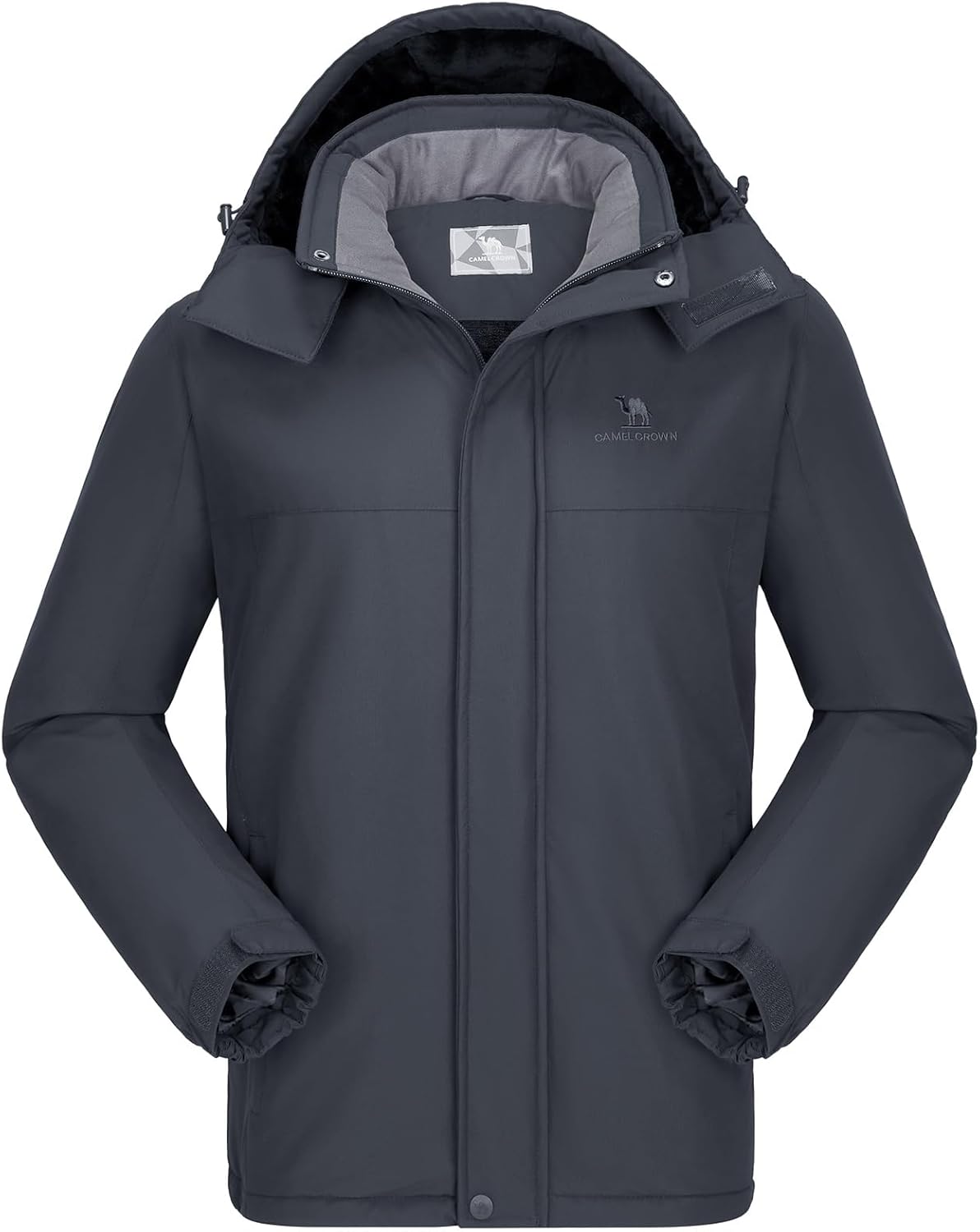 CAMEL CROWN Men's Mountain Ski Snow Jacket for Winter Sports