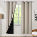 BGment Thermal Insulated 100% Blackout Curtains - Full Room Darkening