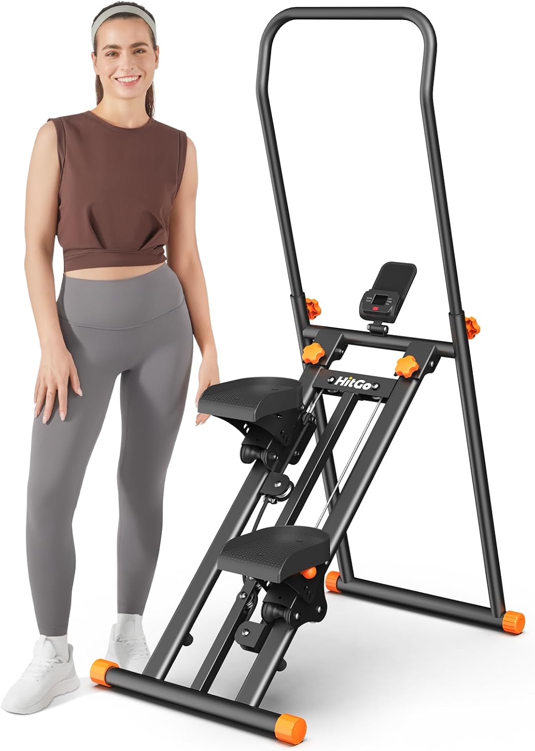 Foldable Stair Stepper Machine for Full-Body Cardio Workouts