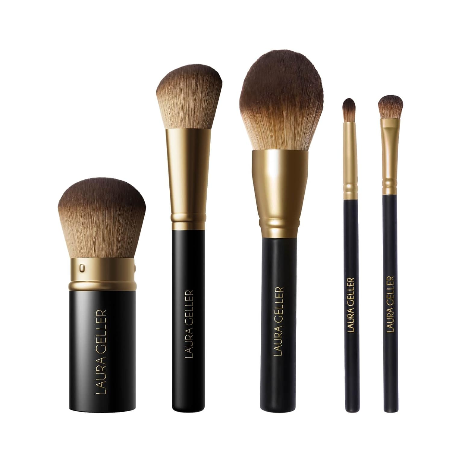 5pc Full Face Brush Set for Flawless Makeup Application