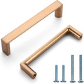 3.75in (96mm) Champagne Bronze Cabinet Pulls 10 Pack - Durable Kitchen