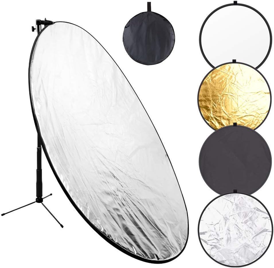 5-in-1 Collapsible Photography Reflector Kit for Studio Use
