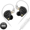 KZ ZS12 PRO X Wired Gaming Earbuds with 5BA+1DD Hybrid Driver