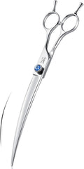 JASON 8in Curved Dog Grooming Scissors for Right Handed Groomers