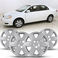 15 in Lacquer Hubcaps Set of 4 for Toyota Corolla 2005-2008 - Snap-On