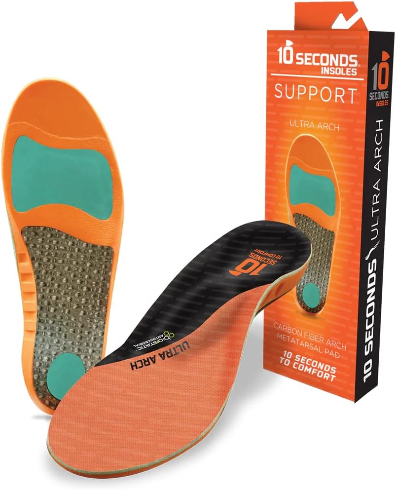 3810 Ultra Arch Support Insoles for Men & Women - Heavy Impact