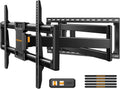 Perlegear Long Arm Full Motion TV Wall Mount for 42-90 in - Corner