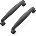Ravinte 15 Pack Solid 3-3/4 in Cabinet Handles - Matte Black Pulls