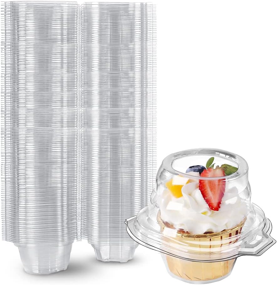 Stackable Individual Cupcake Containers for Perfect Presentation