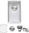 Ruvati 10-inch Rounded Corners Undermount Wet Bar Prep Sink - Durable