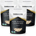 Organic Raw Cashews 6 Lbs (Pack of 3) - Premium Snack & Baking Nuts