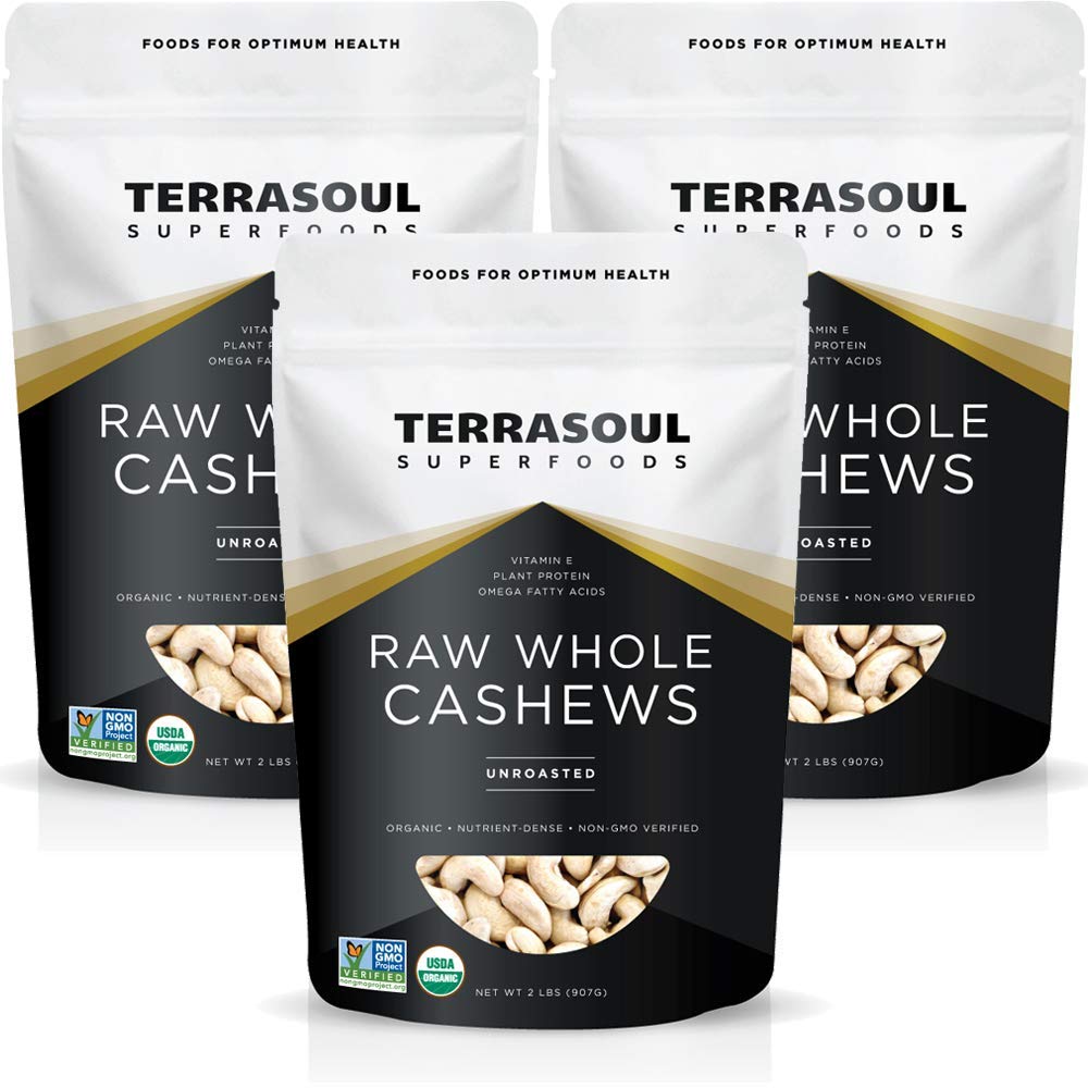 Organic Raw Cashews for Snacking and Culinary Creations