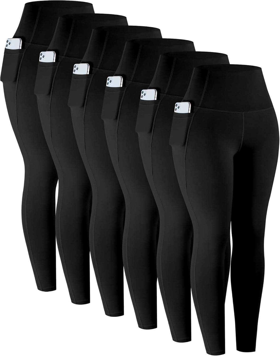 LZYVOO Leggings with Pockets for Women - Soft High Waisted Pants