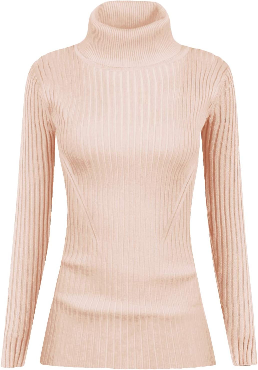 v28 Turtleneck Ribbed Sweaters for Women - Cute and Sexy Style
