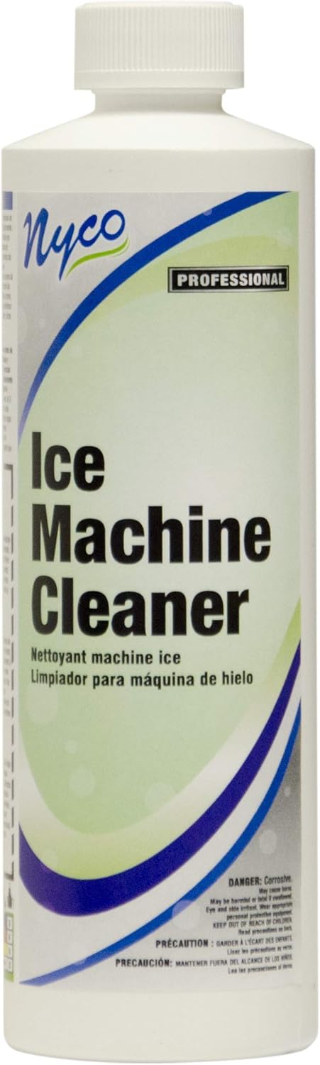 16 oz Nyco Ice Machine Cleaner - Boosts Performance - Enhances Taste - Safe on Metals