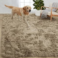 Gorilla Grip Fluffy Faux Fur Rug 5x8 - Ultra Soft Plush Area Rug