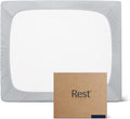 REST Evercool+ Fitted Sheet CaliKing Size Light Gray - Instant Cooling