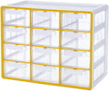 Blue Ginkgo Large 12-Drawer Cabinet for Craft and Office Storage
