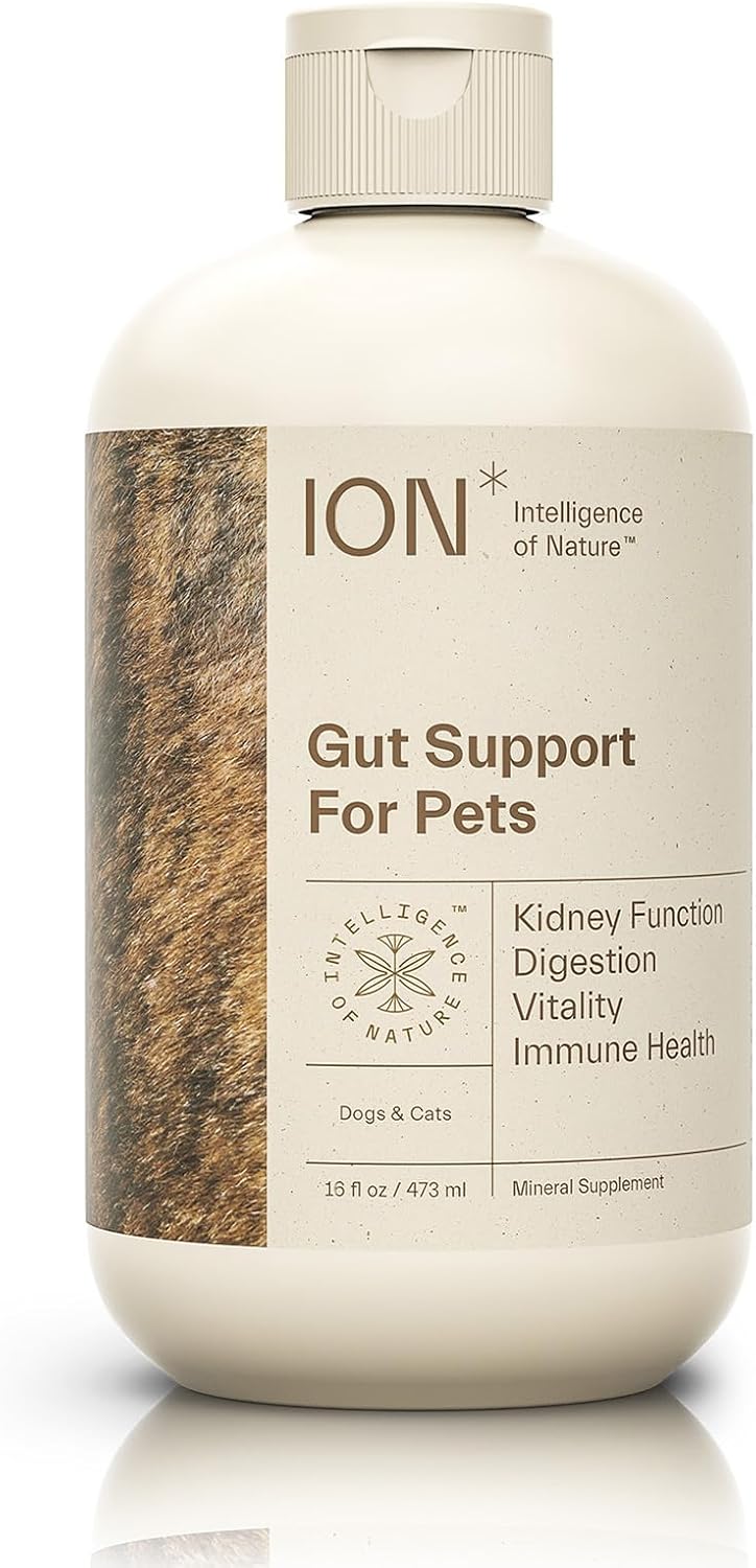 ION Gut Support for Pets - Probiotics for Dogs & Cats Health